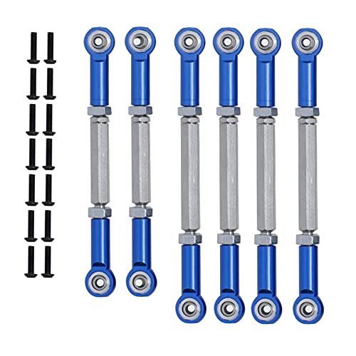 Pcivzxam 6 StüCk Stangen Ziehen Verbindung Stangen Set für 1/10 2WD Serie Ruckus Torment Circuit AMP RC Auto Upgrade ZubehöR Teile,3 von Pcivzxam