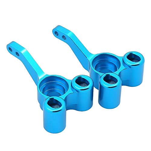 Pcivzxam Hintere Nabenträger aus Aluminiumlegierung, 122012 (02166) für 94122 94188 1/10 RC Auto-Upgrade-Teile, Blau, 2 Stück von Pcivzxam