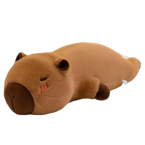 PcvGef Capybara Kuscheltier, Weiches Capybara Plüschtier 50cm, Süßes Wasserschwein Kuscheltier für Kinder, Ideal zum Kuscheln und als Dekoration PcvGef Capybara Kuscheltier, Weiches Capybara Plüschtier 50cm, Süßes Wasserschwein Kuscheltier für Kinder, Ideal zum Kuscheln und als Dekoration von PcvGef