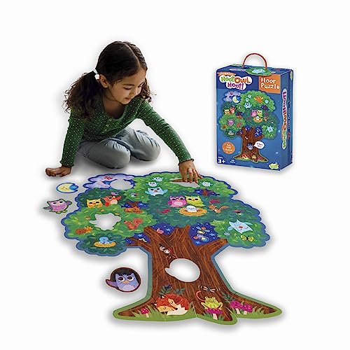 Eulen - Baum Riesen Bodenpuzzle für Kinder ab 5 Jahren - Ideal für Klassenzimmer von Peaceable Kingdom