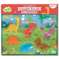 My First Wooden Puzzle: Dinosaurs My First Wooden Puzzle: Dinosaurs von Peaceable Kingdom
