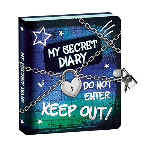 Peaceable Kingdom Diary: Lock & Key: My Secret Keep Out Diary von Peaceable Kingdom