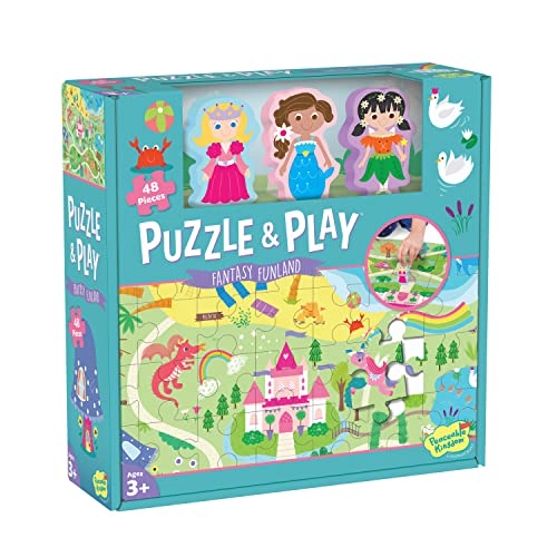 Puzzle and Play - Fantasy von Peaceable Kingdom