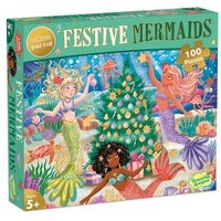 Puzzle: Holiday Mermaids von Peaceable Kingdom