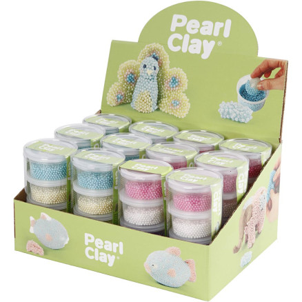 Pearl Clay®, Sortierte Farben, 12 Set/ 1 Pck von Pearl Clay