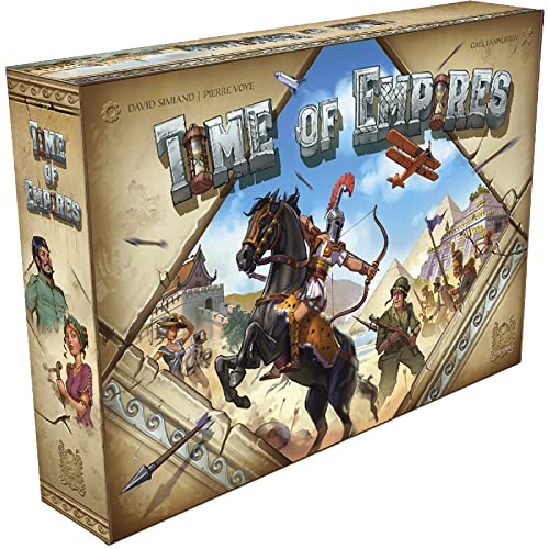 Pearl Games Time of Empires | Brettspiel | Alter 12+ | 2–4 Spieler | über 60 Minuten Spieldauer Pearl Games Time of Empires | Brettspiel | Alter 12+ | 2–4 Spieler | über 60 Minuten Spieldauer von Pearl Games