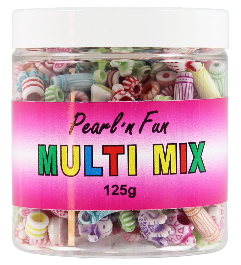 Pearl N Fun Pearls - 125 Gramm - Bunt - Pearl N Fun - One Size - Perlen Pearl N Fun Pearls - 125 Gramm - Bunt - Pearl N Fun - One Size - Perlen von Pearl N Fun