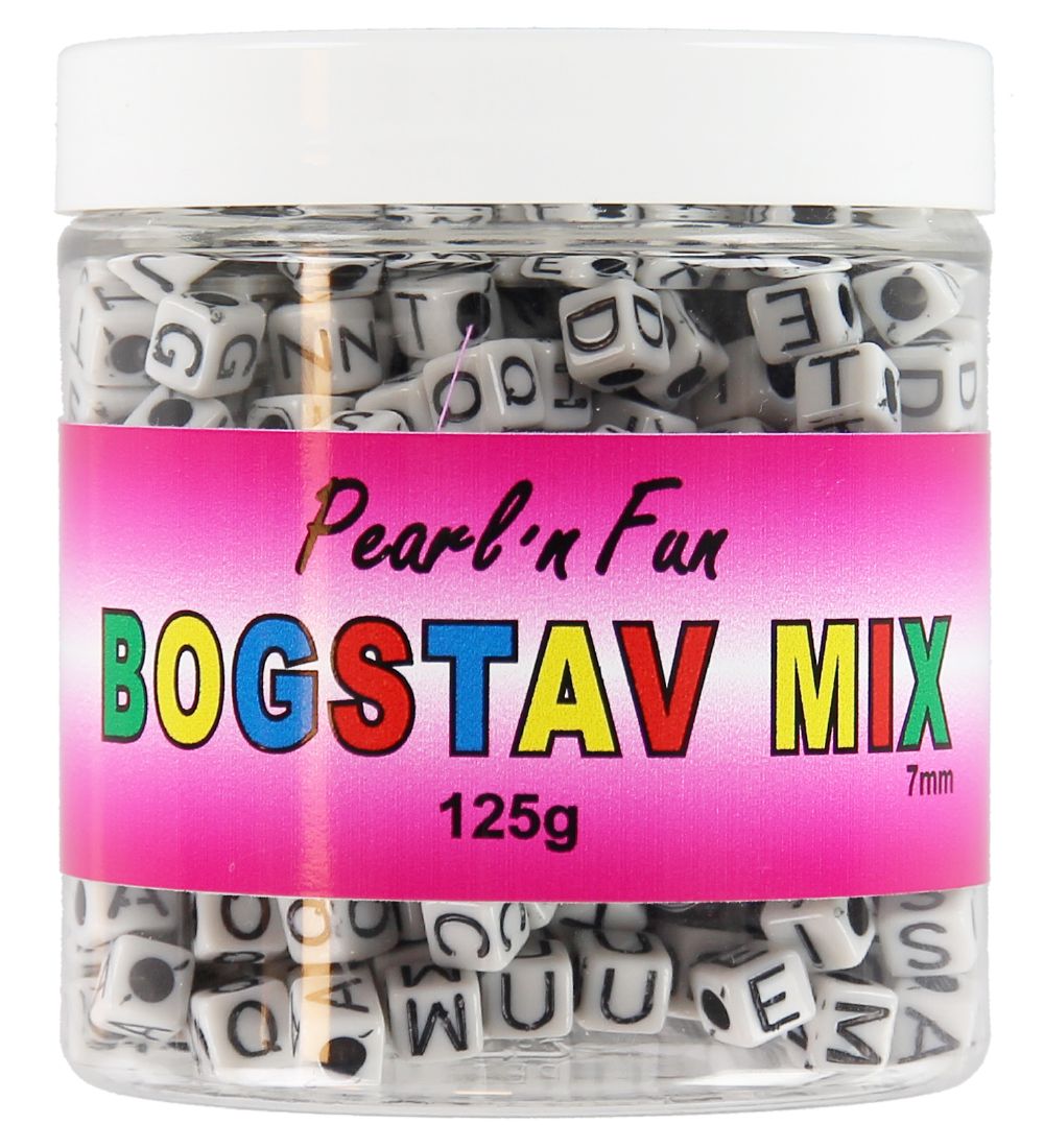 Pearl N Fun Pearls - Buchstaben - 125 Gramm - Schwarz/Weiß - Pearl N Fun - One Size - Perlen Pearl N Fun Pearls - Buchstaben - 125 Gramm - Schwarz/Weiß - Pearl N Fun - One Size - Perlen von Pearl N Fun