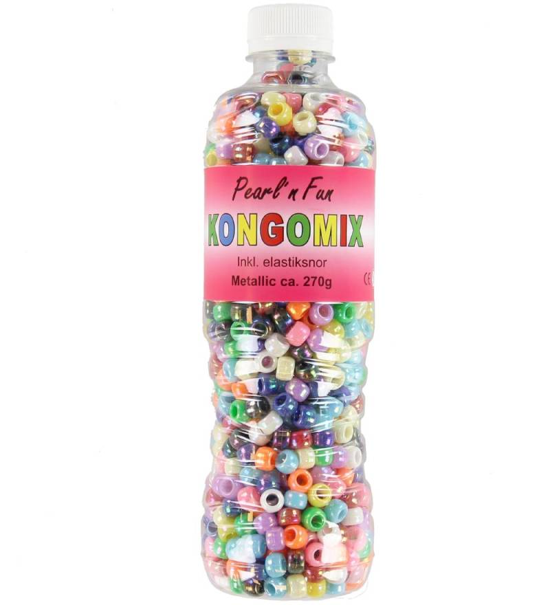 Pearl N Fun Pearls - Kongo - 270 Gramm - Metallic - Pearl N Fun - One Size - Perlen Pearl N Fun Pearls - Kongo - 270 Gramm - Metallic - Pearl N Fun - One Size - Perlen von Pearl N Fun