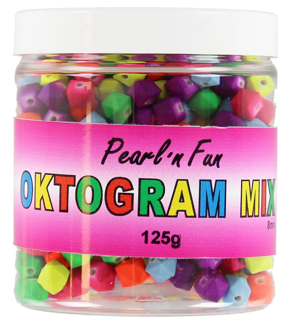 Pearl N Fun Pearls - Oktogramm - 125 Gramm - Neon - Pearl N Fun - One Size - Perlen Pearl N Fun Pearls - Oktogramm - 125 Gramm - Neon - Pearl N Fun - One Size - Perlen von Pearl N Fun