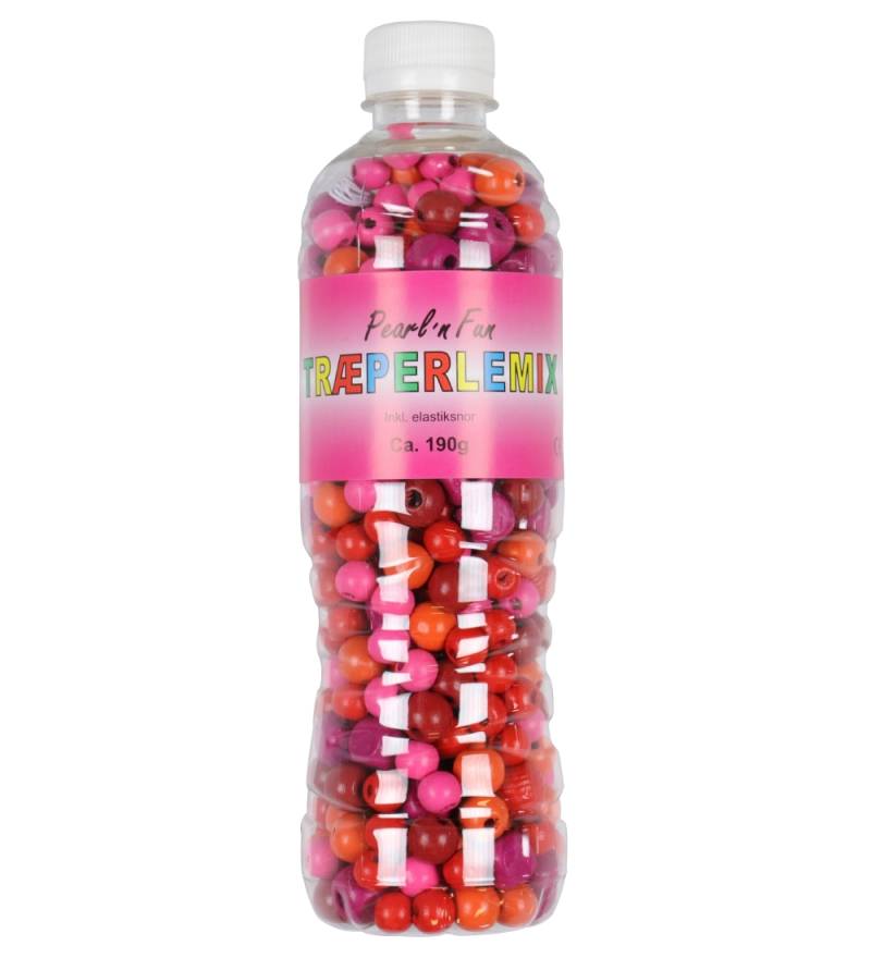 Pearl'n Fun HolzPerlen m. Elastische Kordel - 190 Gramm - Rot/Pi - Pearl N Fun - One Size - Perlen Pearl'n Fun HolzPerlen m. Elastische Kordel - 190 Gramm - Rot/Pi - Pearl N Fun - One Size - Perlen von Pearl N Fun