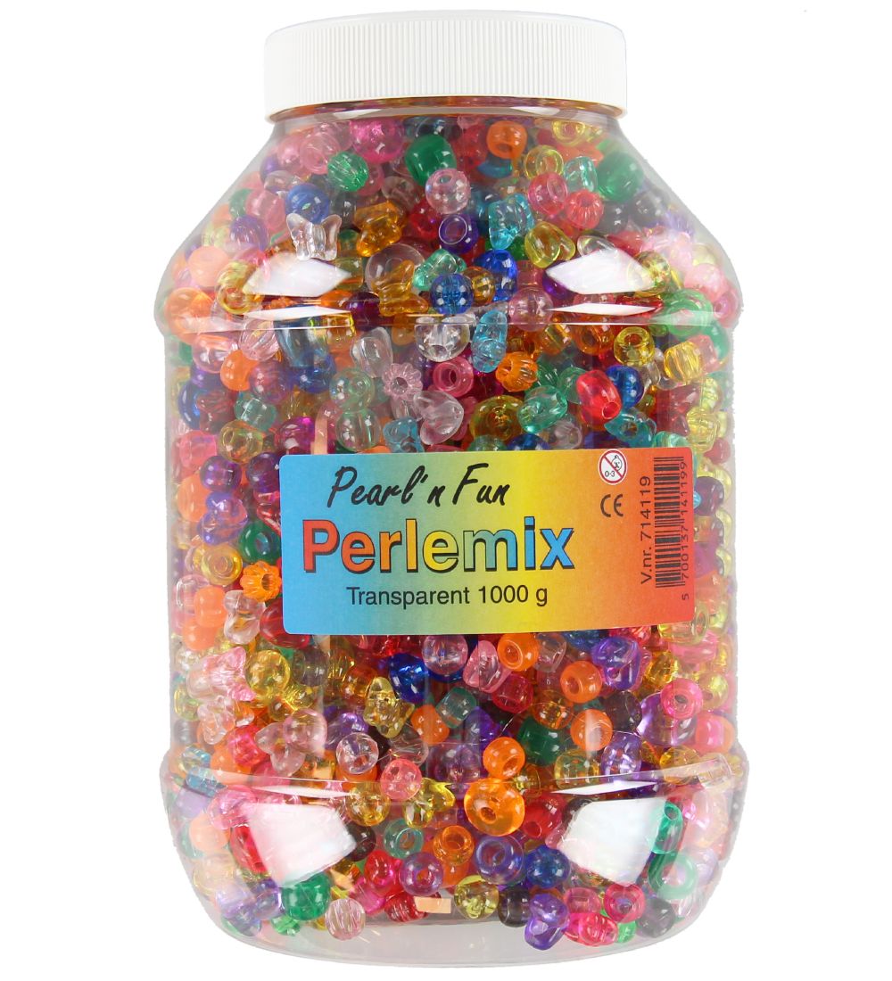 Pearl'n Fun Perlen - 1000 Gramm - Transparent - Pearl N Fun - One Size - Perlen Pearl'n Fun Perlen - 1000 Gramm - Transparent - Pearl N Fun - One Size - Perlen von Pearl N Fun