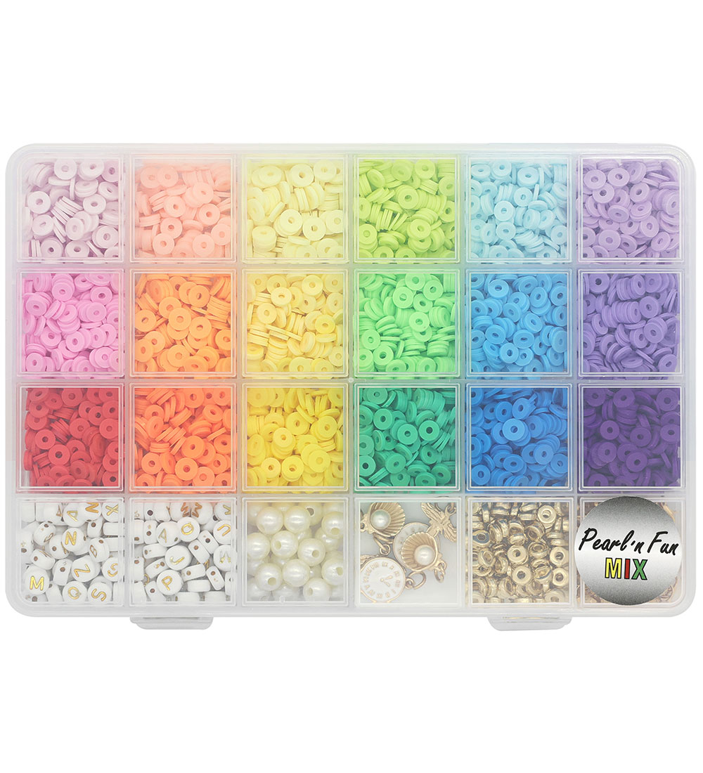 Pearl'n Fun Perlen - Schmuckset - Regenbogenfarben - Pearl N Fun - One Size - Perlen Pearl'n Fun Perlen - Schmuckset - Regenbogenfarben - Pearl N Fun - One Size - Perlen von Pearl N Fun