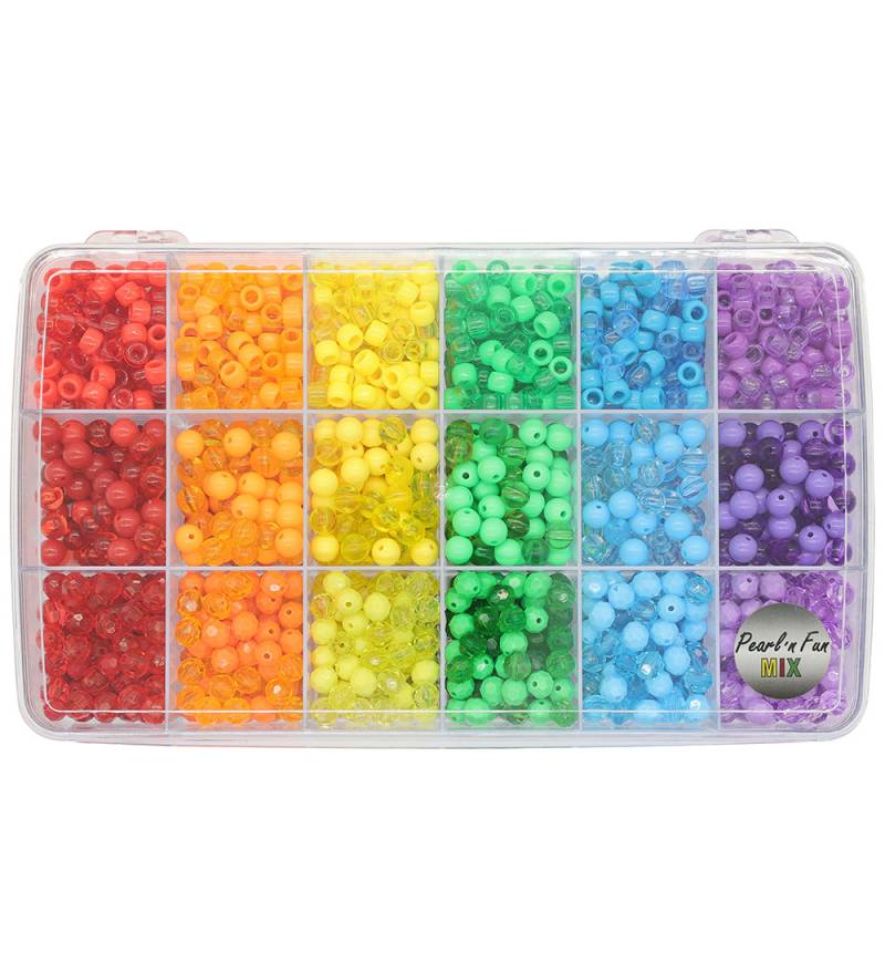 Pearl'n Fun Perlen - Schmuckset - Regenbogenfarben - Pearl N Fun - One Size - Perlen Pearl'n Fun Perlen - Schmuckset - Regenbogenfarben - Pearl N Fun - One Size - Perlen von Pearl N Fun