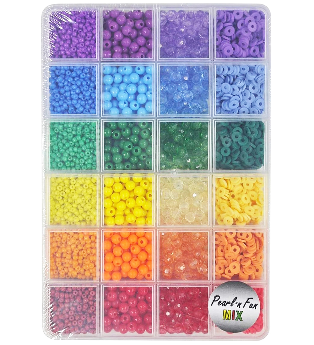 Pearl'n Fun Perlen - Schmuckset - Regenbogenfarben - Pearl N Fun - One Size - Perlen Pearl'n Fun Perlen - Schmuckset - Regenbogenfarben - Pearl N Fun - One Size - Perlen von Pearl N Fun
