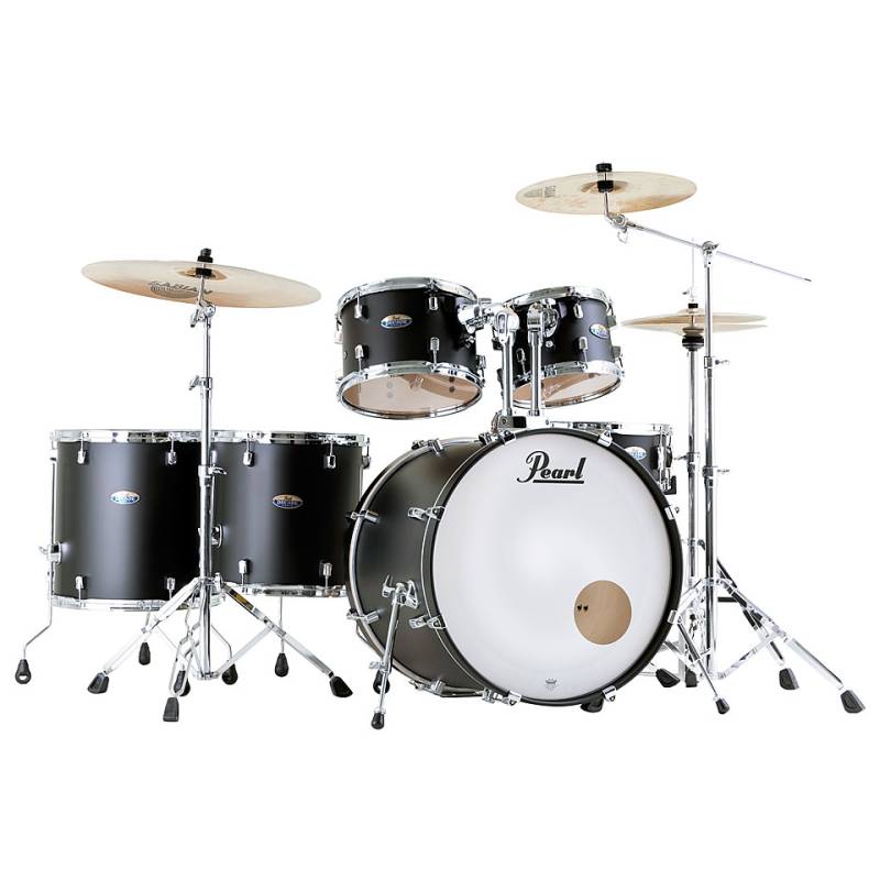 Pearl Decade Maple 22" Satin Slate Black Drumset Schlagzeug von Pearl
