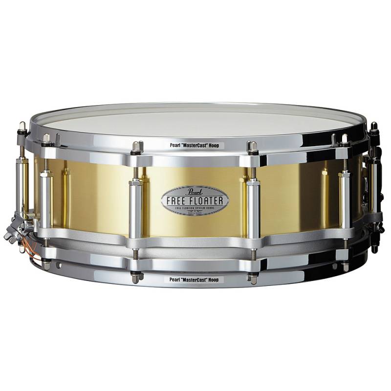 Pearl Free Floating FTBR1450 Messing Snare Drum von Pearl