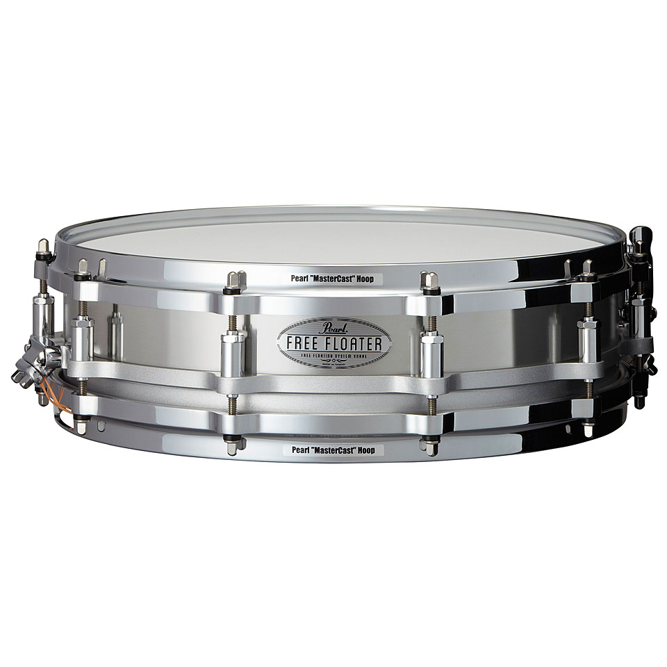 Pearl Free Floating FTSS1435 14" x 3,5" Stainless Steel Snare Snare von Pearl