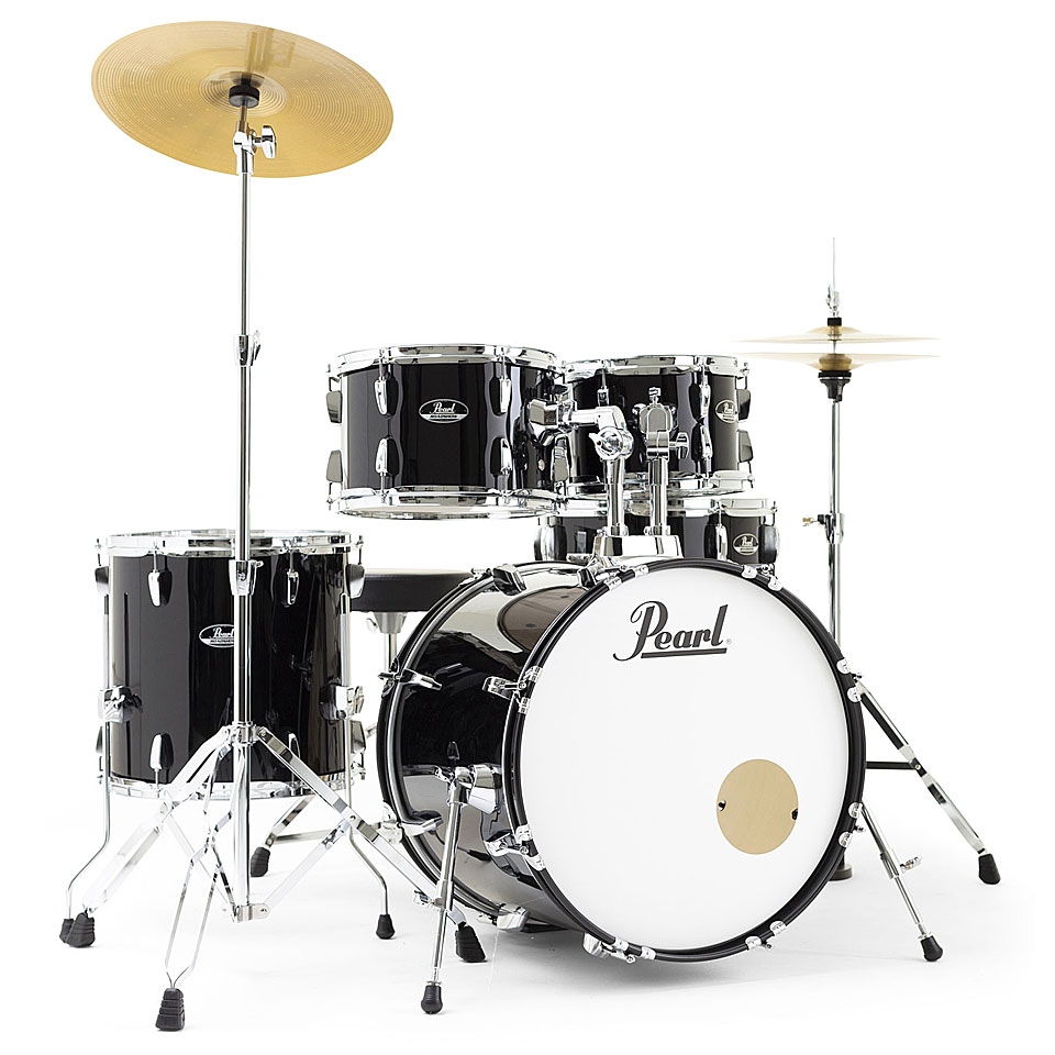 Pearl Roadshow 20" Jet Black with Solar Cymbals Schlagzeug von Pearl