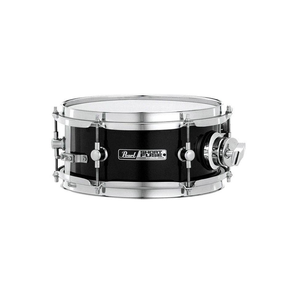 Pearl Short Fuse 10" x 4,5" Effect Snare Drum Jet Black Snare Drum von Pearl