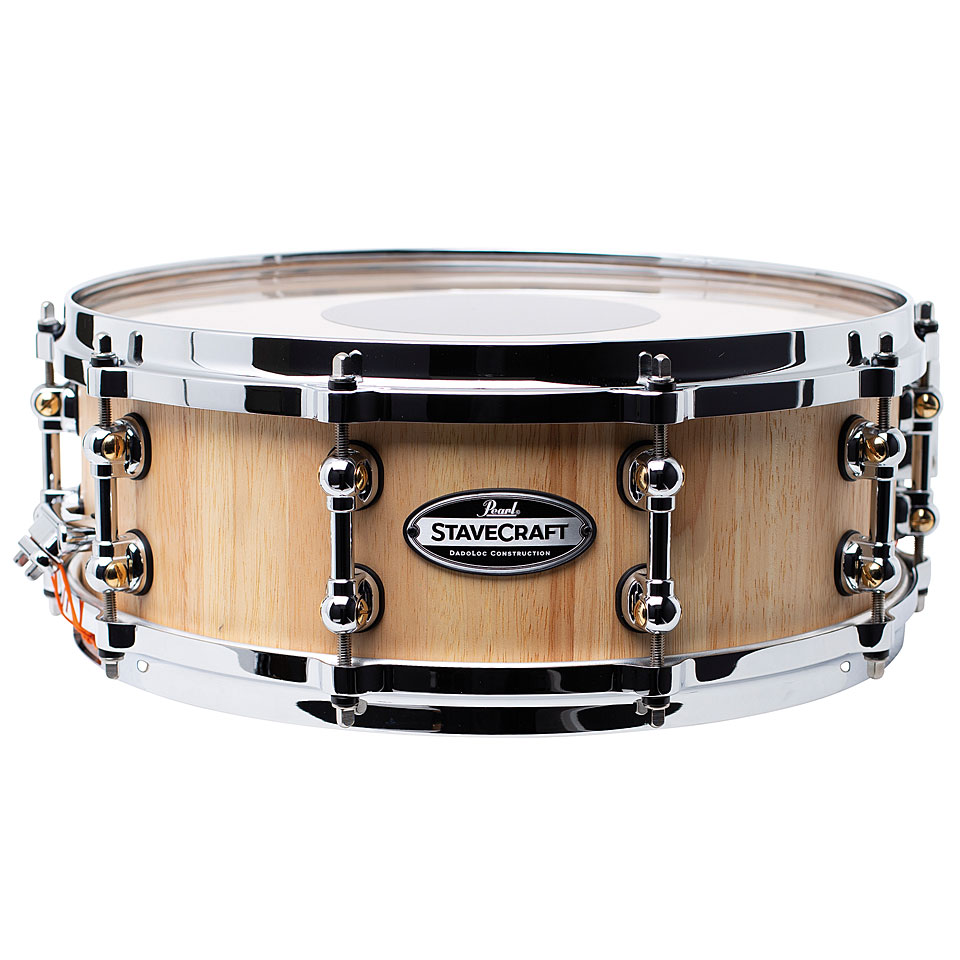 Pearl Stave Craft SCD1450TO/186 Solid Thai Oak 14" x 5" Snare Drum von Pearl