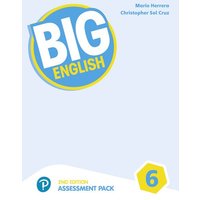 Big English AmE 2nd Edition 6 Assessment Book & Audio CD Pack von Pearson ELT
