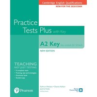 Cambridge English Qualifications: A2 Key (Also suitable for Schools) Practice Tests Plus with key von Pearson ELT
