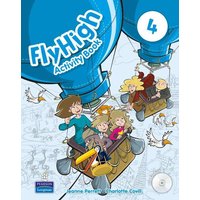 Fly High Level 4 Activity Book and CD ROM Pack von Pearson ELT