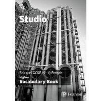 Studio Edexcel GCSE French Higher Vocab Book (pack of 8) von Pearson ELT