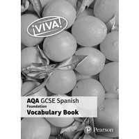 ¡Viva! AQA GCSE Spanish Foundation Vocabulary Book (pack of 8) von Pearson ELT