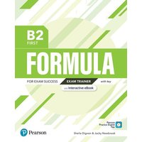 Formula B2 First Exam Trainer with key & eBook von Pearson Education Limited