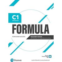 Formula C1 Advanced Teacher's Book & Teacher's Portal Access Code von Pearson Studium
