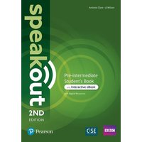Speakout 2ed Pre-intermediate Student's Book & Interactive eBook with Digital Resources Access Code von Pearson Education Limited