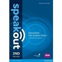 Speakout Intermediate 2nd Edition Flexi Students' Book 1 with MyEnglishLab Pack von Pearson Education Limited