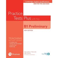Cambridge English Qualifications: B1 Preliminary New Edition Practice Tests Plus Student's Book with key von Pearson Education