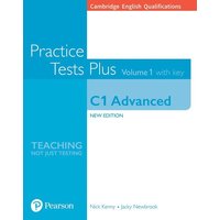 Cambridge English: Advanced Practice Tests Plus with key von Pearson Education