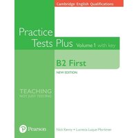 Cambridge English: First Practice Tests Plus with key von Pearson Education