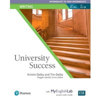University Success Writing Intermediate, Student Book with MyLab English von Pearson Education