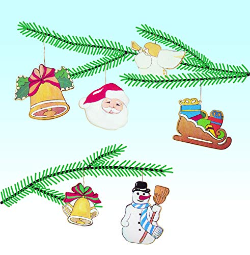 Pebaro 843/1 Holzbausatz Baumschmuck 1, 3D Puzzle, Modellbausatz, Basteln mit Holz, Holzpuzzle, Bastelset, vorgestanzte Holzplatte, ausbrechen, zusammenstecken, fertig, Geschenkidee, Weihnachtsdeko Pebaro 843/1 Holzbausatz Baumschmuck 1, 3D Puzzle, Modellbausatz, Basteln mit Holz, Holzpuzzle, Bastelset, vorgestanzte Holzplatte, ausbrechen, zusammenstecken, fertig, Geschenkidee, Weihnachtsdeko von Pebaro