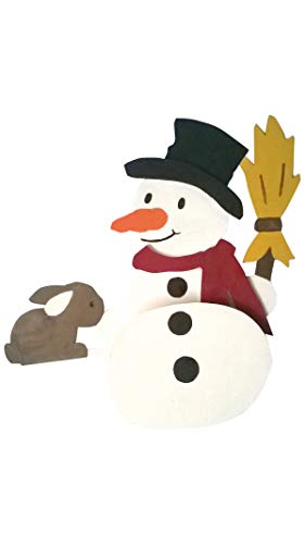 Pebaro 848/4 Holzbausatz Kantenhocker Schneemann, 3D Puzzle, Modellbausatz, Basteln mit Holz, Holzpuzzle, vorgestanzte Holzplatte, ausbrechen, zusammenstecken, fertig, Geschenkidee, Weihnachtsdeko Pebaro 848/4 Holzbausatz Kantenhocker Schneemann, 3D Puzzle, Modellbausatz, Basteln mit Holz, Holzpuzzle, vorgestanzte Holzplatte, ausbrechen, zusammenstecken, fertig, Geschenkidee, Weihnachtsdeko von Pebaro
