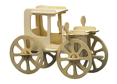 Pebaro 850/4 Holzbausatz Oldtimer IV, 3D Puzzle, Modellbausatz, Basteln mit Holz, Holzpuzzle, Bastelset, vorgestanzte Holzplatte, mit Schmirgelpapier, ausbrechen, zusammenstecken, fertig, Geschenkidee Pebaro 850/4 Holzbausatz Oldtimer IV, 3D Puzzle, Modellbausatz, Basteln mit Holz, Holzpuzzle, Bastelset, vorgestanzte Holzplatte, mit Schmirgelpapier, ausbrechen, zusammenstecken, fertig, Geschenkidee von Pebaro