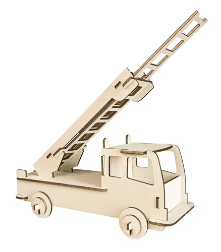 Pebaro 851/2L Holzbausatz Feuerwehrauto Lasercut, 3D Puzzle, Holzpuzzle Pebaro 851/2L Holzbausatz Feuerwehrauto Lasercut, 3D Puzzle, Holzpuzzle von Pebaro