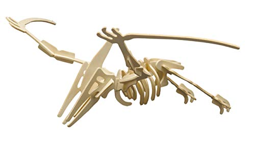 Pebaro 856/2 Holzbausatz Pterodactylus, 3D Puzzle fliegender Dinosaurier, Modellbausatz, Basteln mit Holz, Holzpuzzle, vorgestanzte Holzplatte, ausbrechen, zusammenstecken, fertig, Geschenkidee Pebaro 856/2 Holzbausatz Pterodactylus, 3D Puzzle fliegender Dinosaurier, Modellbausatz, Basteln mit Holz, Holzpuzzle, vorgestanzte Holzplatte, ausbrechen, zusammenstecken, fertig, Geschenkidee von Pebaro