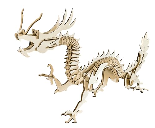 Pebaro 857/6L Holzbausatz Chinesischer Drachen Lasercut, 3D Puzzle, Holzpuzzle Pebaro 857/6L Holzbausatz Chinesischer Drachen Lasercut, 3D Puzzle, Holzpuzzle von Pebaro