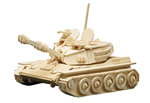 Pebaro 862 Holzbausatz Panzer, 3D Puzzle Fahrzeug, Modellbausatz, Basteln mit Holz, Holzpuzzle, Bastelset, vorgestanzte Holzplatte, ausbrechen, zusammenstecken, fertig, Geschenkidee Pebaro 862 Holzbausatz Panzer, 3D Puzzle Fahrzeug, Modellbausatz, Basteln mit Holz, Holzpuzzle, Bastelset, vorgestanzte Holzplatte, ausbrechen, zusammenstecken, fertig, Geschenkidee von Pebaro