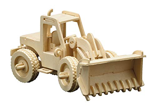 Pebaro 863/6 Holzbausatz Radlader, 3D Puzzle, Modellbausatz, Basteln mit Holz, Holzpuzzle, vorgestanzte Holzplatte, inkl. Schmirgelpapier, ausbrechen, zusammenstecken, fertig, Geschenkidee Pebaro 863/6 Holzbausatz Radlader, 3D Puzzle, Modellbausatz, Basteln mit Holz, Holzpuzzle, vorgestanzte Holzplatte, inkl. Schmirgelpapier, ausbrechen, zusammenstecken, fertig, Geschenkidee von Pebaro