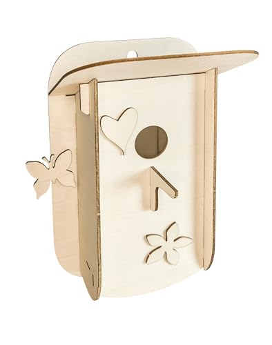 Pebaro 878L Holzbausatz Nistkasten Lasercut, 3D Puzzle, Holzpuzzle Pebaro 878L Holzbausatz Nistkasten Lasercut, 3D Puzzle, Holzpuzzle von Pebaro