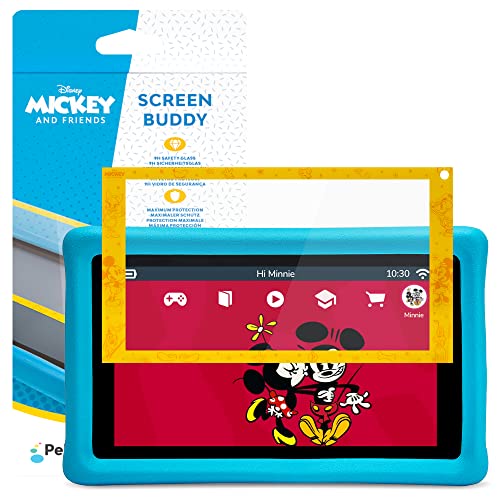 Pebble Gear PG916755M Disney Mickey and Friends Displayschutz für 7" Kinder Tablet, Orange-Gelb Pebble Gear PG916755M Disney Mickey and Friends Displayschutz für 7" Kinder Tablet, Orange-Gelb von Pebble Gear