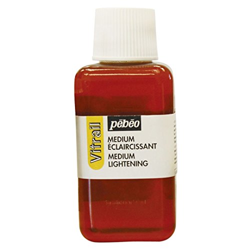 Pebeo Buntglasfarbe 45ml 250ml Lightening Medium von PEBEO
