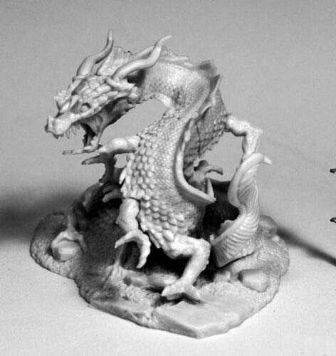 Pechetruite 1 x BEHIR Asian Dragon - Reaper Bones Miniature zum Rollenspiel Kriegsspiel - 77492 von Pechetruite